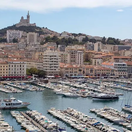 Terrace Apartment Old Port Exceptional View Marseille Extérieur photo