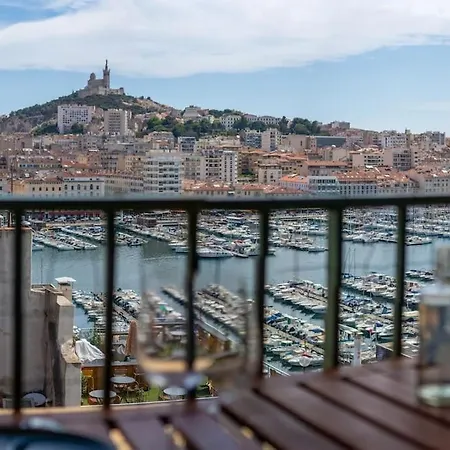 Terrace Apartment Old Port Exceptional View Marseille Extérieur photo